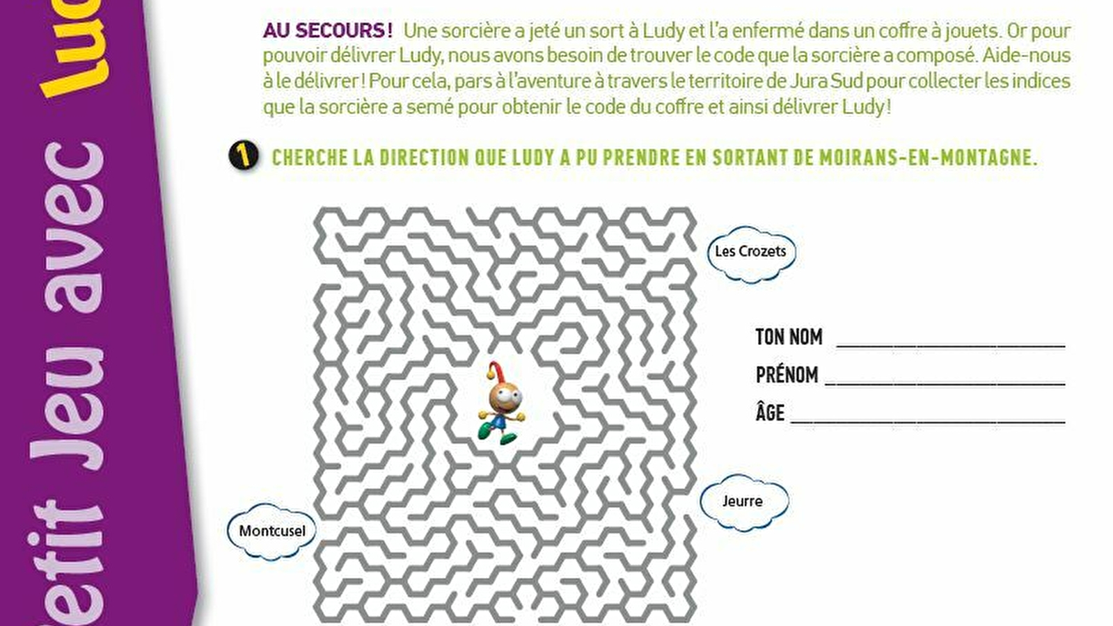 Jeu de piste 'Délivre Ludy'