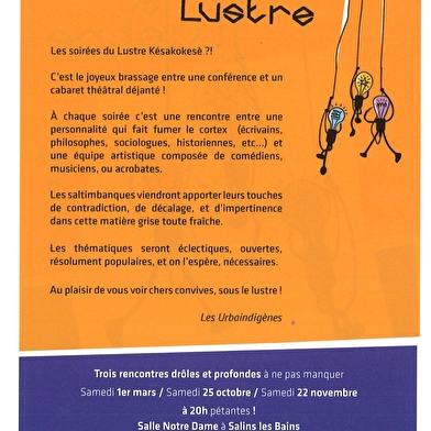 Les soirées du lustre