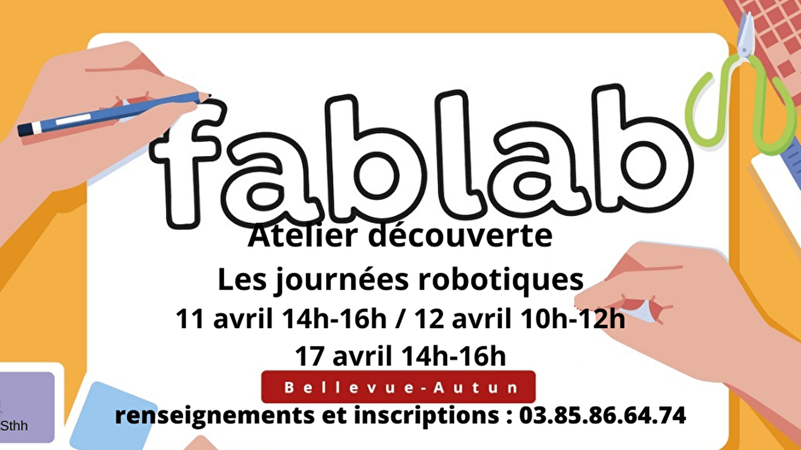 Les journées robotiques au Fablab