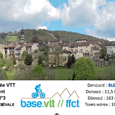 Circuit VTT n°3 (bleu) - Treffort cité médiévale