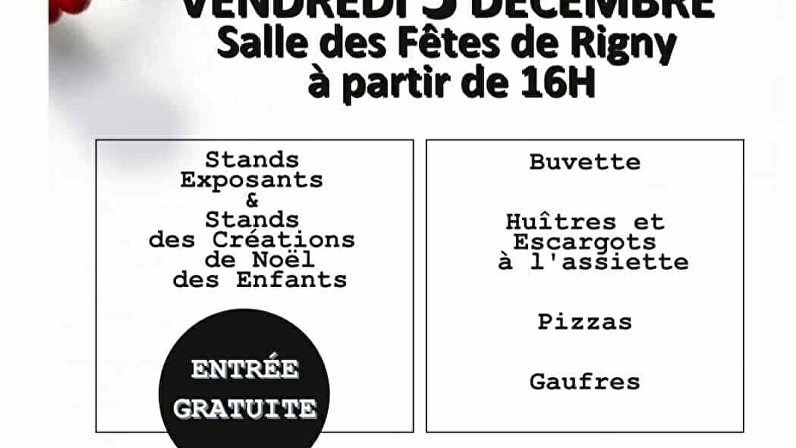 Marché de Noël