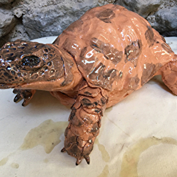 Cours enfants de sculpture terre cuite - vacances scolaires - PERREUIL