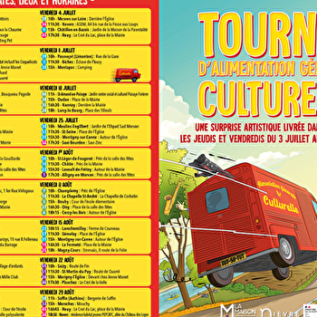 Tournée d'alimentation générale culturelle - SAINT-OUEN-SUR-LOIRE