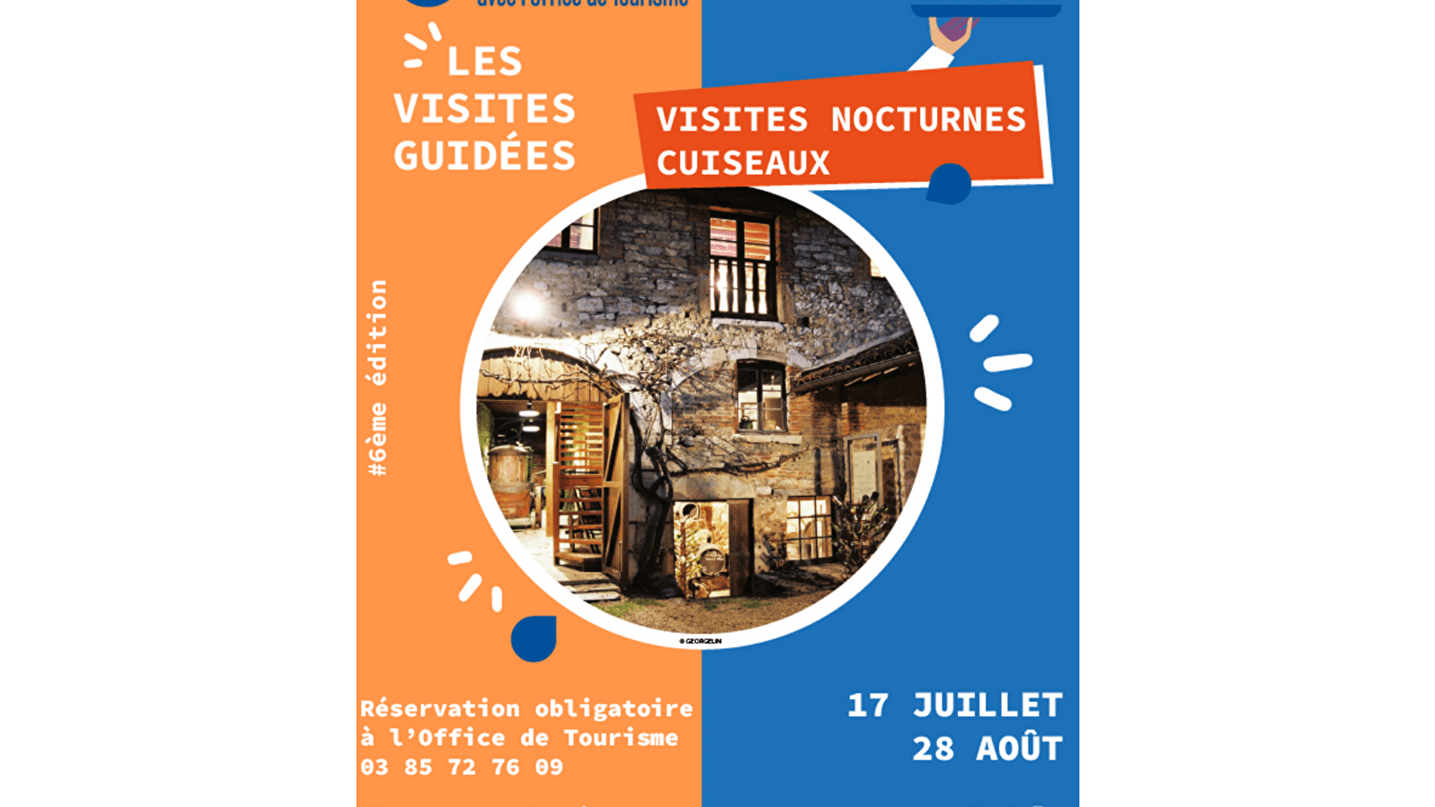Visite guidée nocturne de la ville