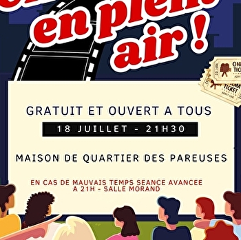 Cinéma plein air des maisons de quartier - PONTARLIER
