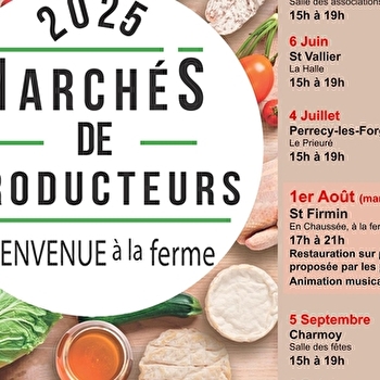 Marché de producteurs Bienvenue à la ferme - SAINT-VALLIER