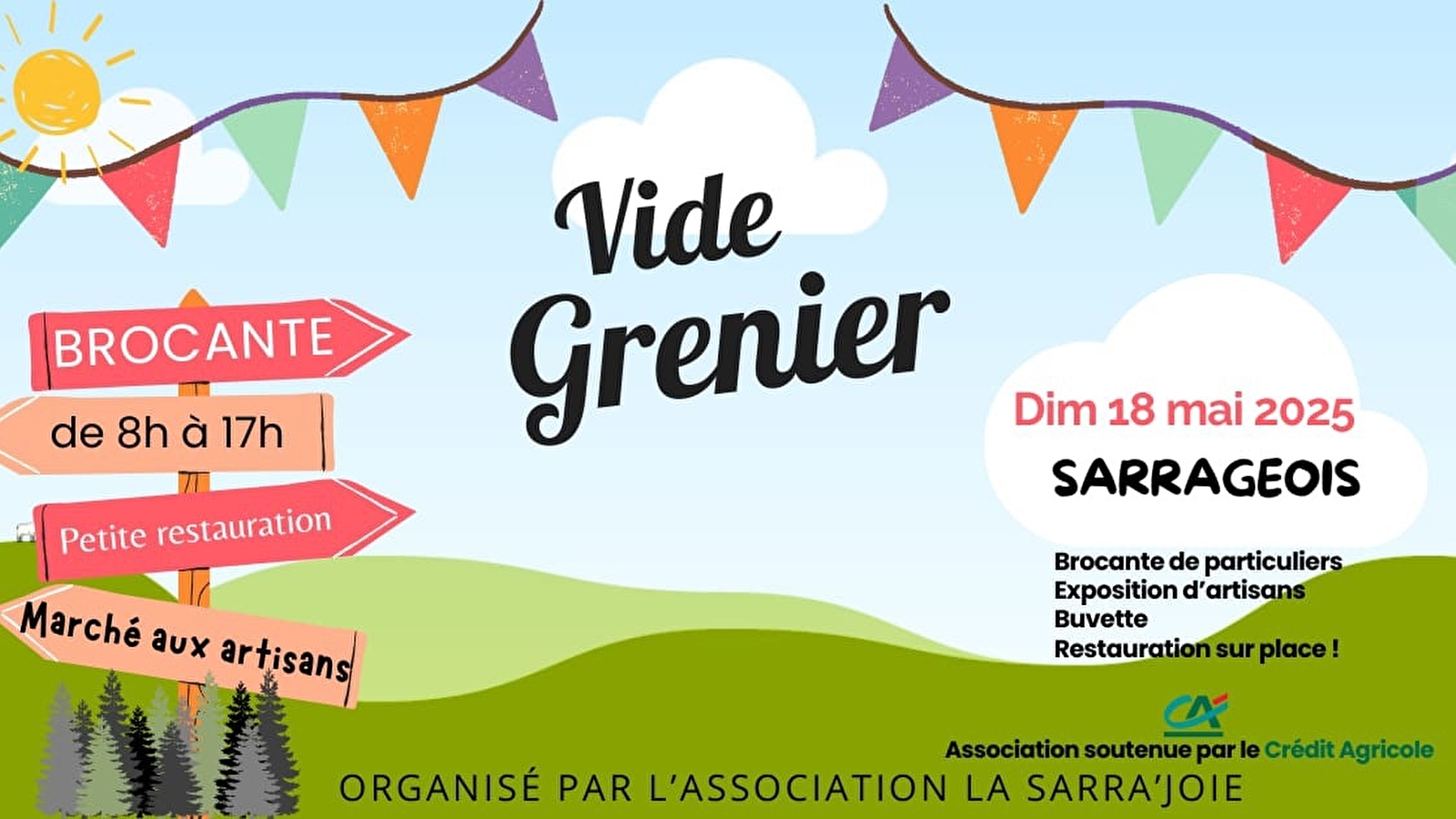 Vide grenier et marché aux artisans
