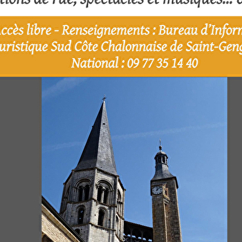 Voyage en Moyen Age, Paix et Concorde - SAINT-GENGOUX-LE-NATIONAL