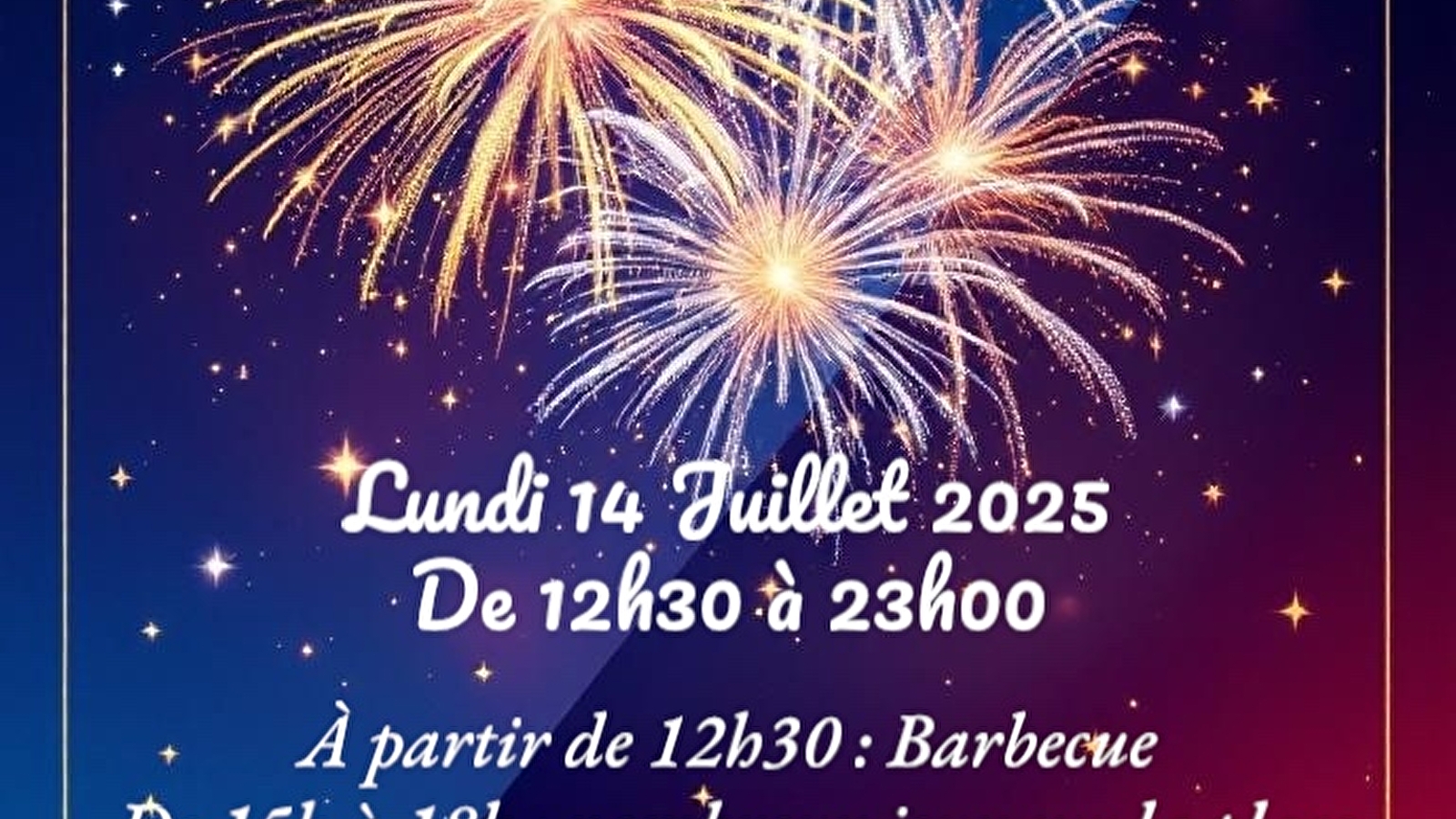Fête Nationale 2025 - Gomméville