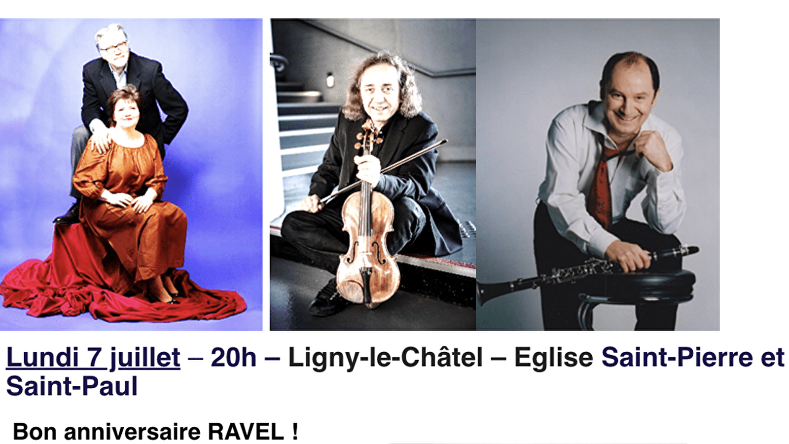 Festival du Chablisien - Anniversaire Ravel