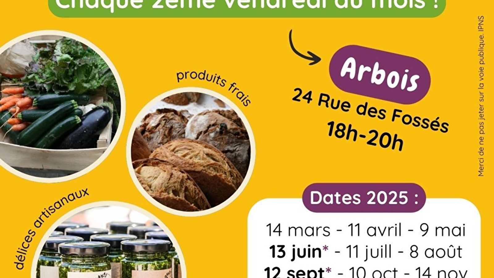 Marché de producteurs bio