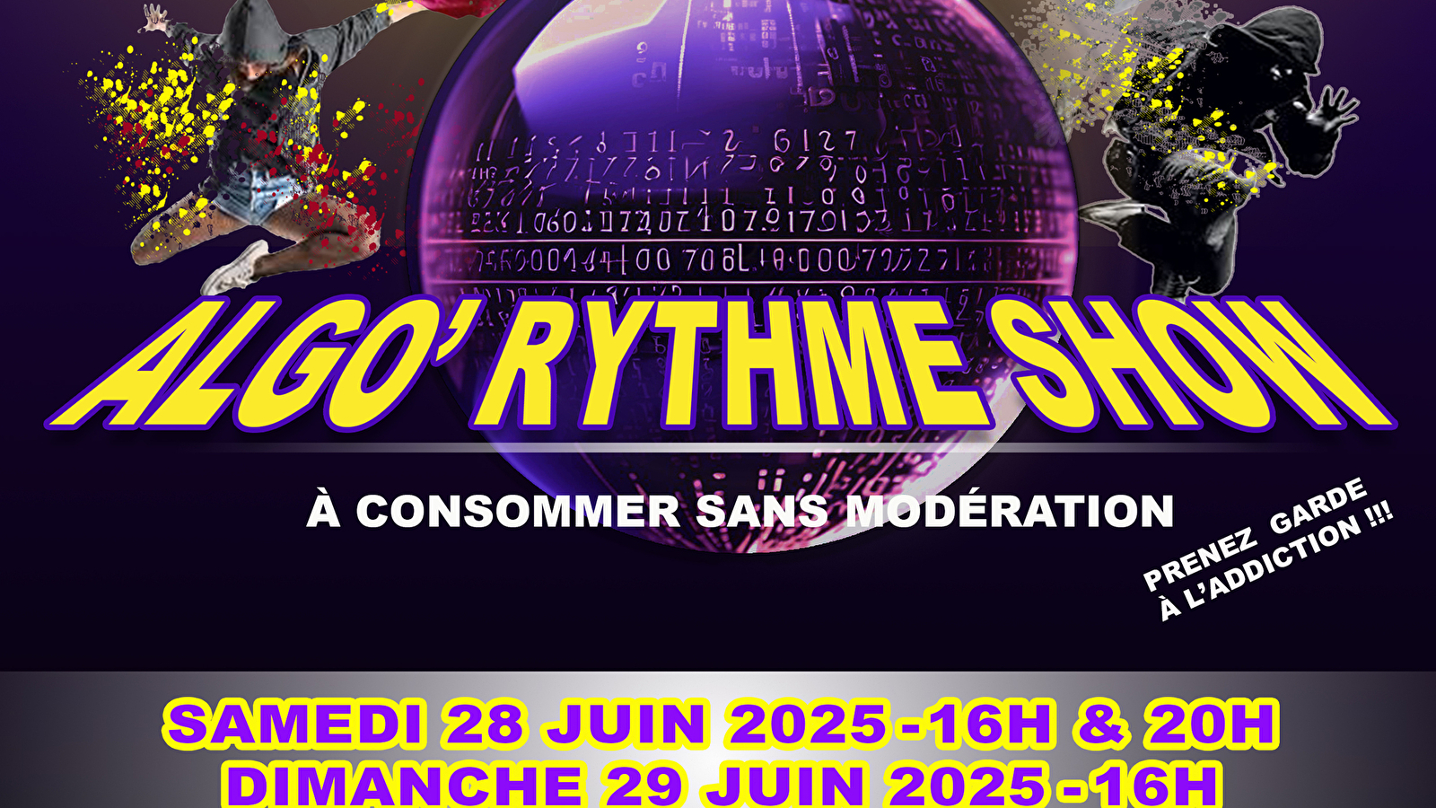 Spectacle de danse 'Algo'rythme Show' par l'association DANCE GROOVE BODYCHECK