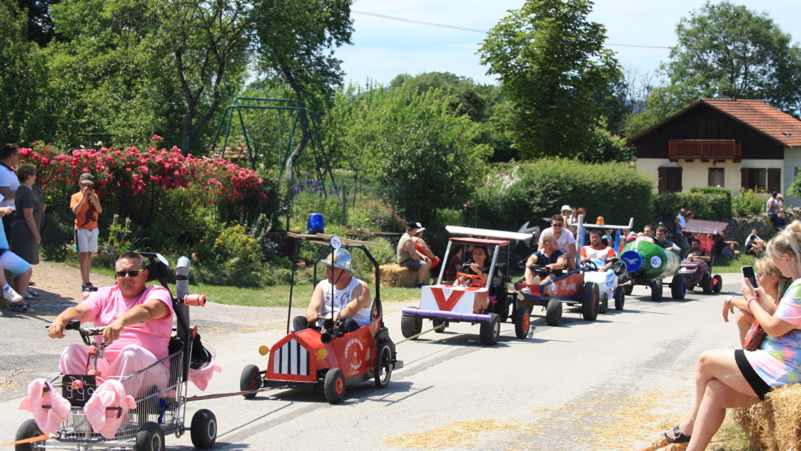 Fête de Plaimbois du Miroir - Descente de caisses à savon