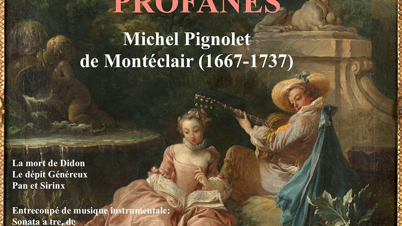 Les Cantates Profanes