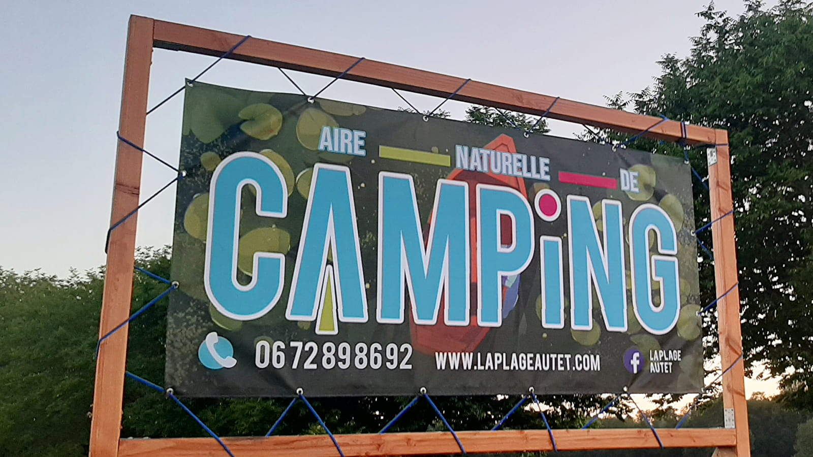 Camping La Plage à Autet 