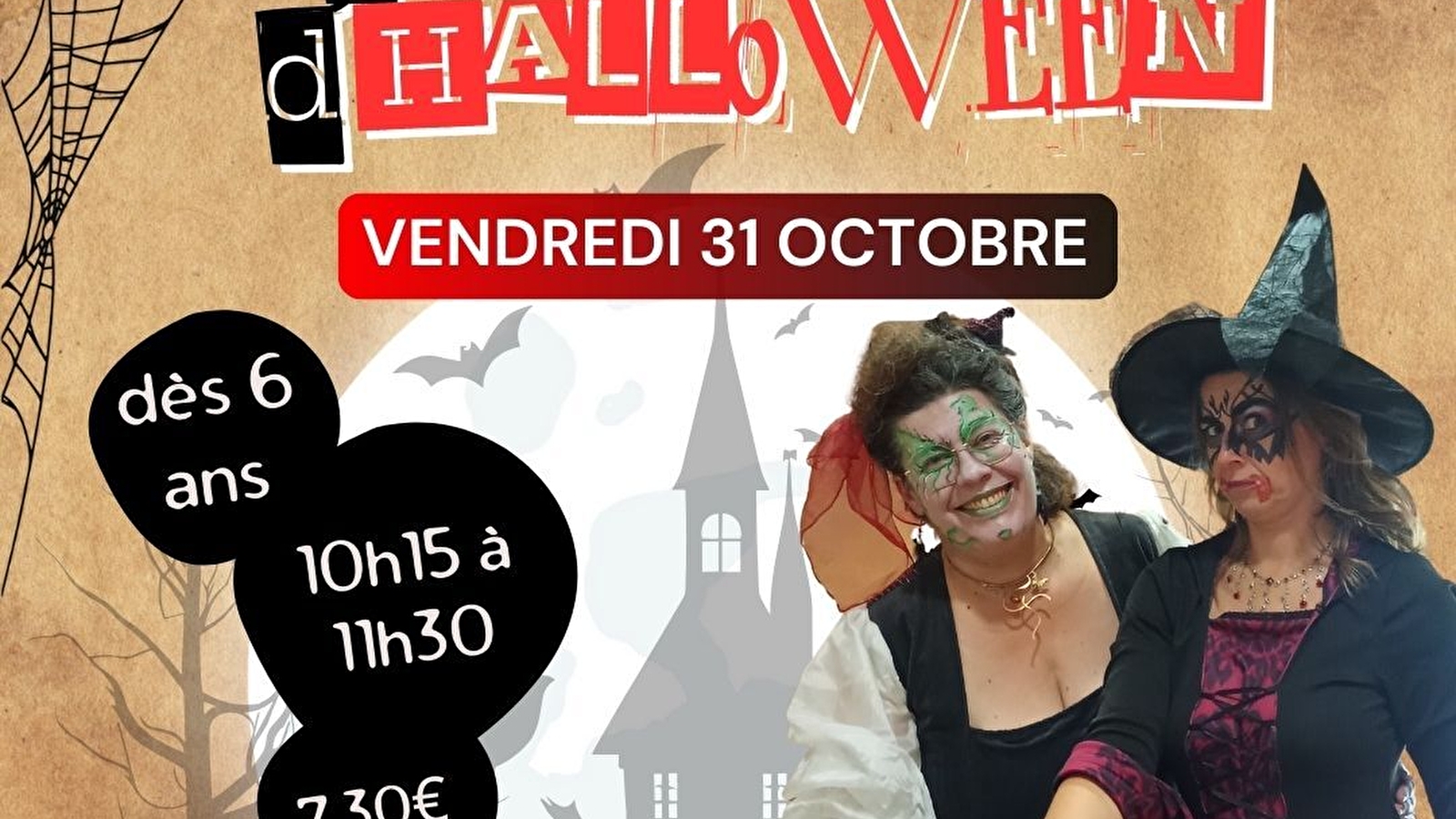 Visite animée Spéciale Halloween 'Les Mystères du Charolais'
