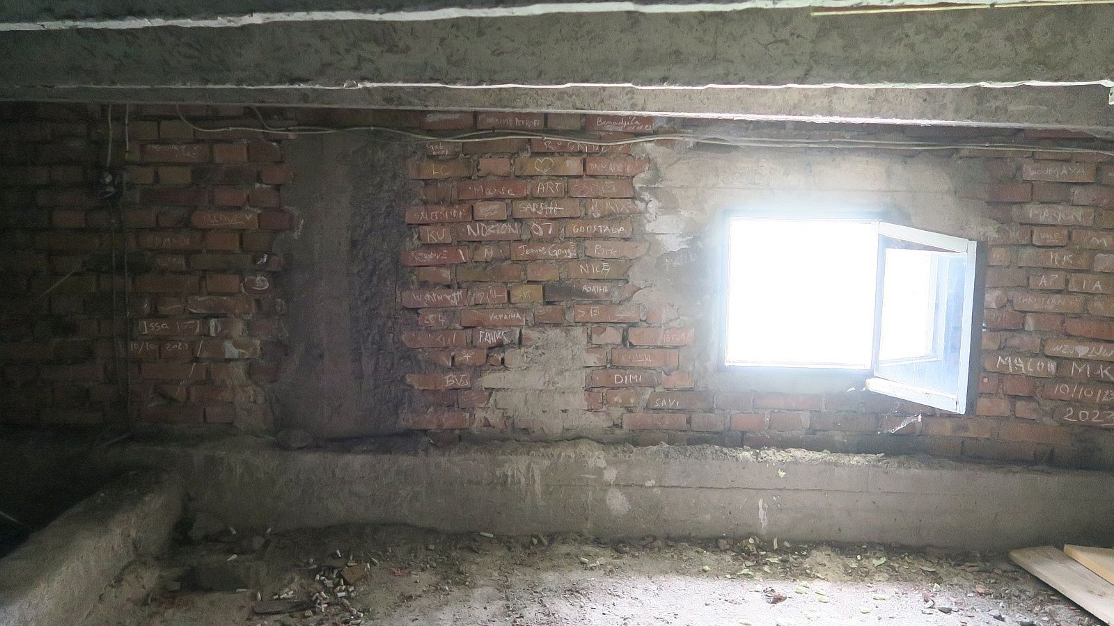Visite guidée du toit (coque) de la chapelle