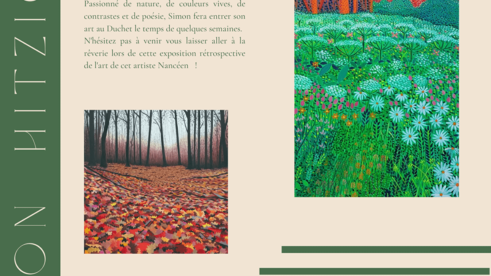Expo peintures de Simon Hitziger