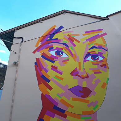 Circuit street-art : fresques murales de Tenay