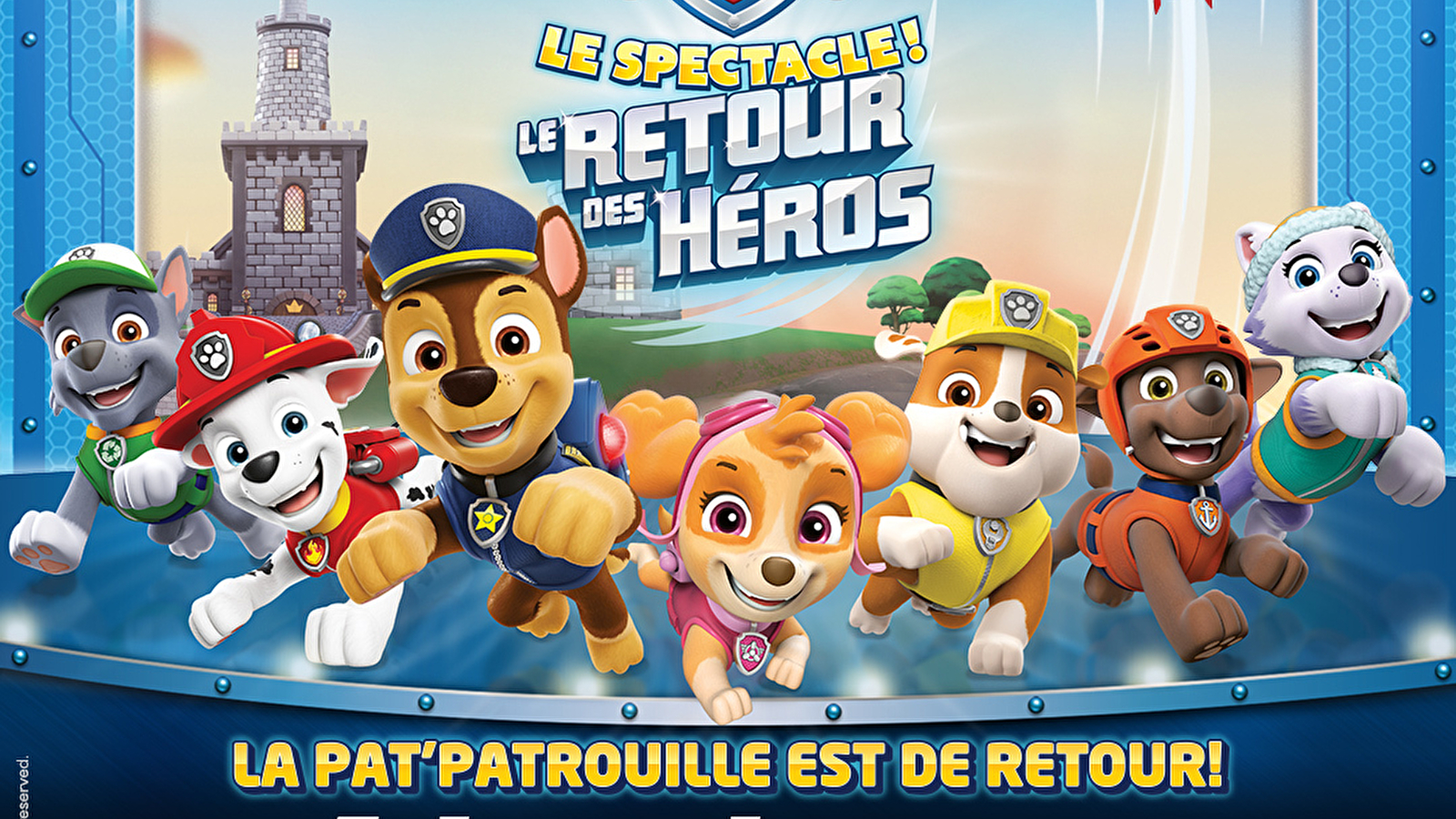 Pat' Patrouille, Le Spectacle
