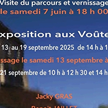 Journées du Patrimoine Exposition V'île Art - PESMES