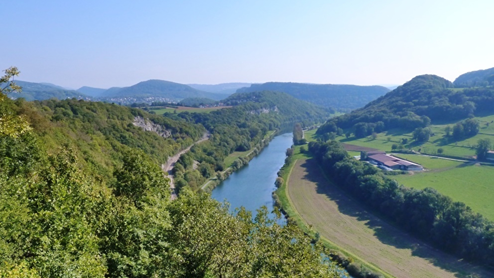 La vallée du Doubs