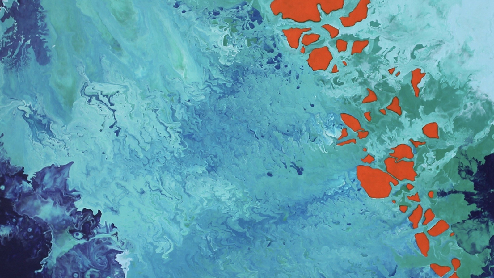 Exposition de peintures abstraites et structures de Claude Bidal