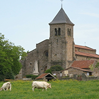 Eglise romane Saint-Germain - SAINT-GERMAIN-EN-BRIONNAIS