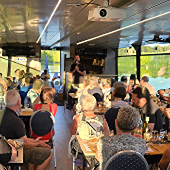 Croisière sur la Saône - Apéritif dinatoire - Quiz & blind test - SAVOYEUX