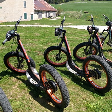 Alpage des Granges Raguin - Trottinettes électriques, bouées et raquettes