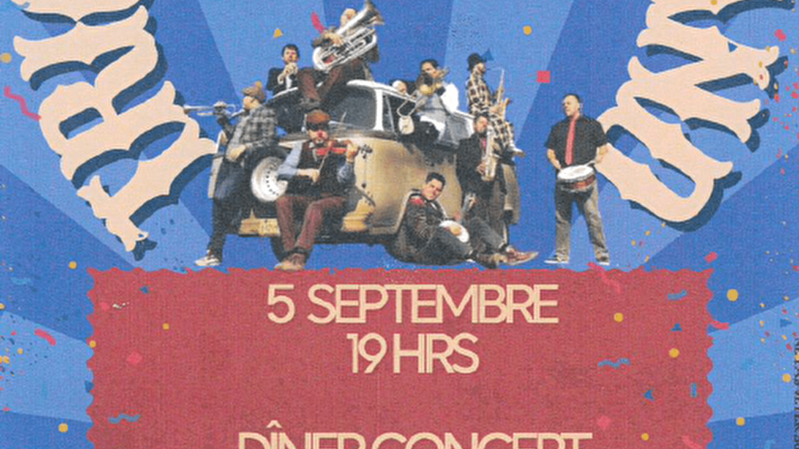 Triciclo Circus Band fête latina