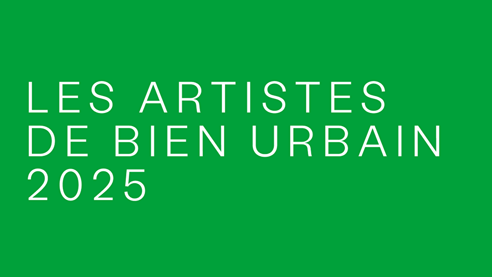 Festival Bien urbain