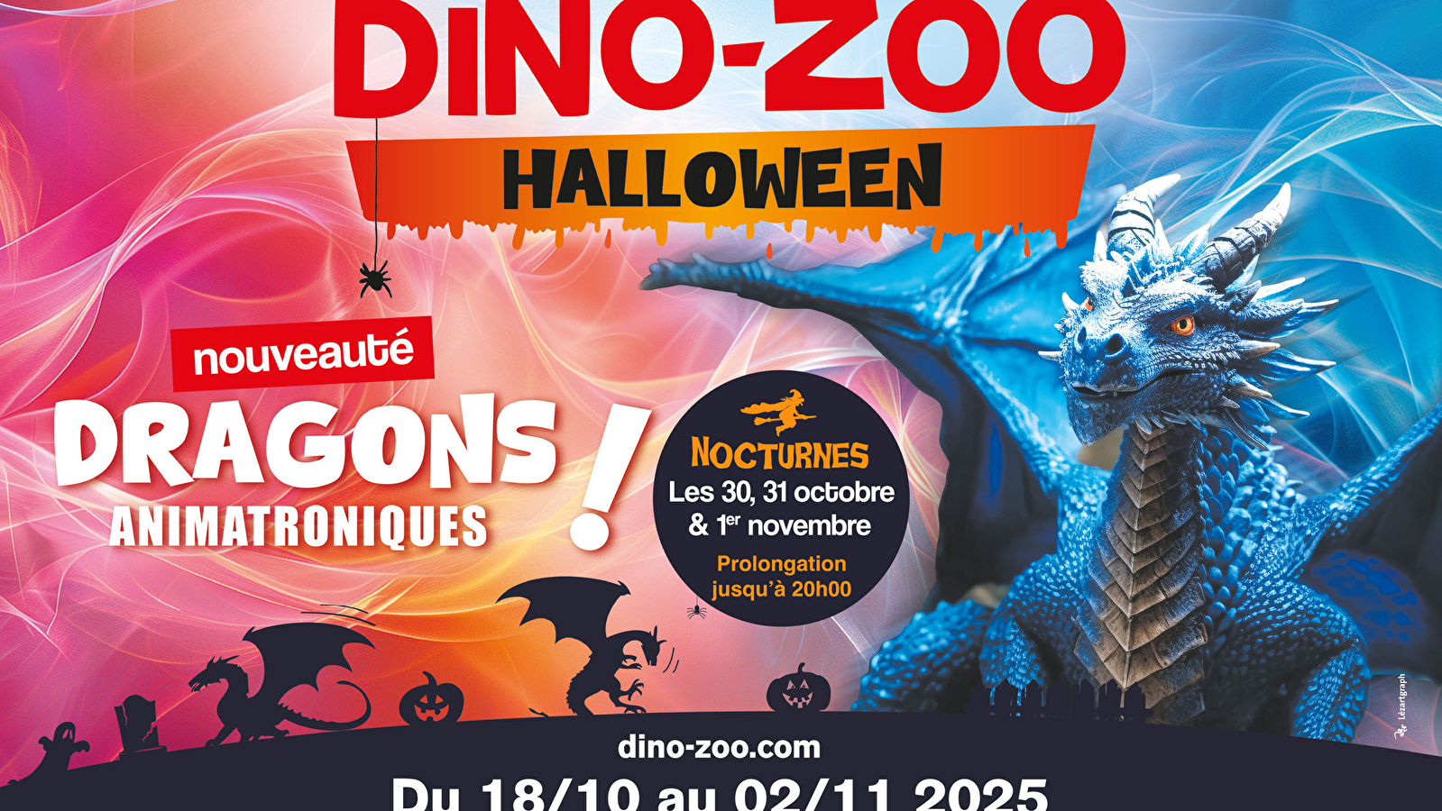 Halloween au Dino-Zoo - Dragon et créature d’Halloween