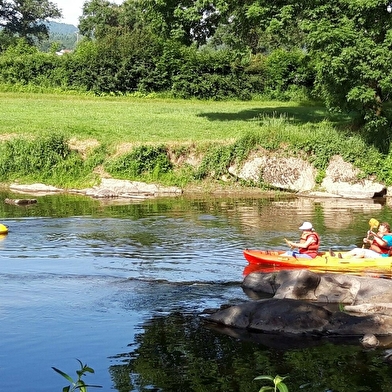 Location de canoë au camping des 2 Rives