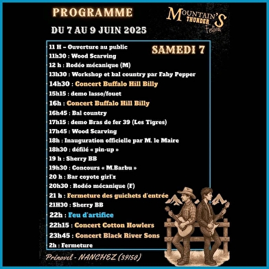  Moutain's Thunder Festival