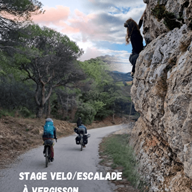 Weekend escalade en mobilité douce à Vergisson