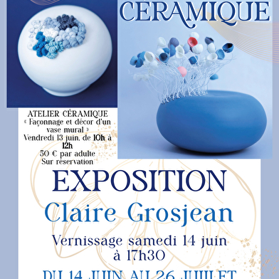 Exposition de céramiques - Claire Grosjean