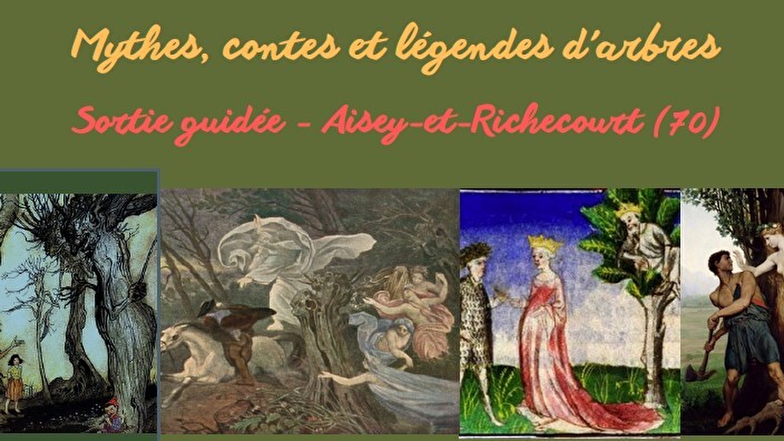 Sortie guidée 'Mythes, contes et légendes d'arbres'