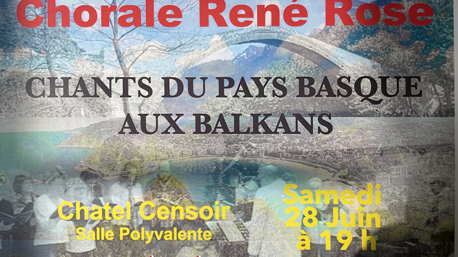 Concert : Chants traditionnels du Pays Basque aux Balkans