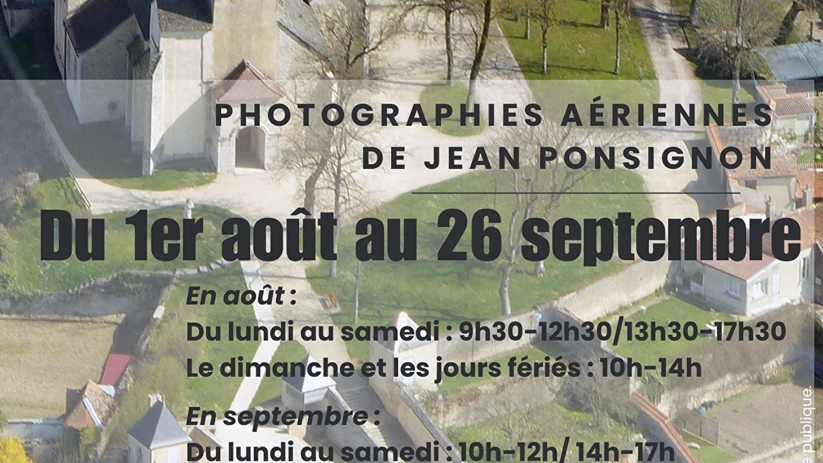 Exposition La Côte-d'Or vue du ciel, de Jean Ponsignon