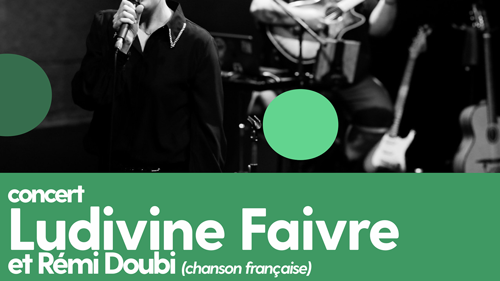 Concert Ludivine Faivre et Rémi Doubi