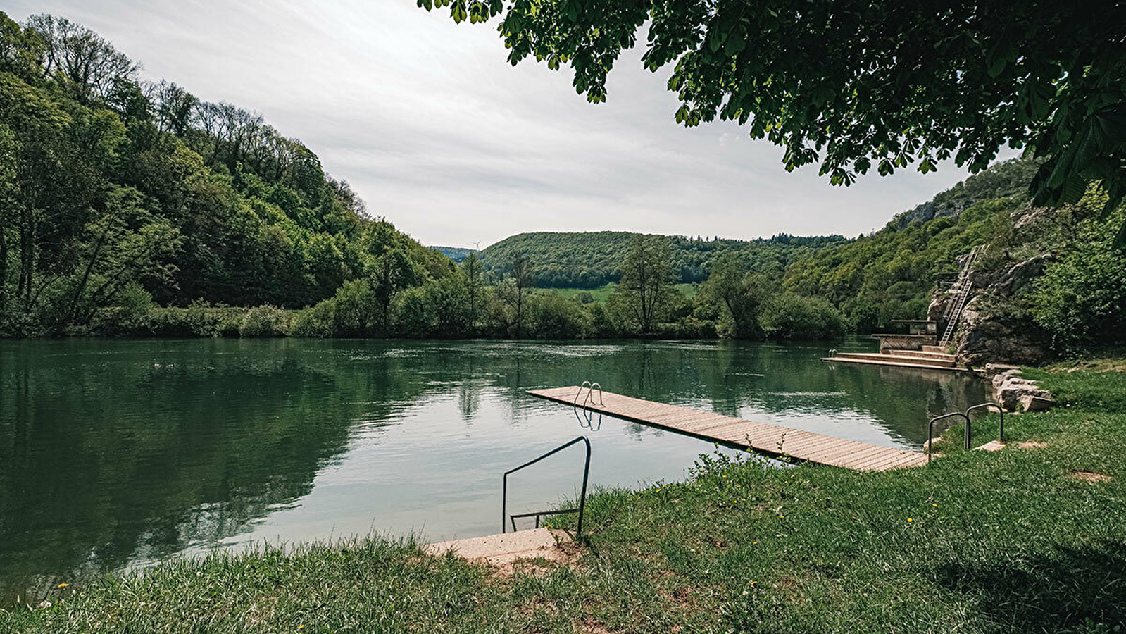 La plage de Pont-de-Roide-Vermondans