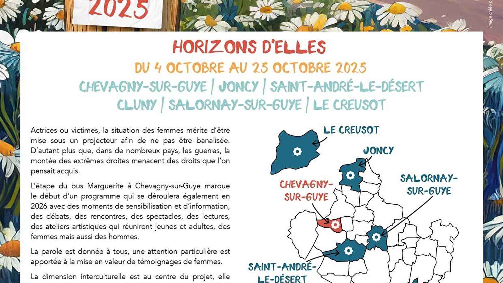 Bus Marguerite - Horizons d'elles