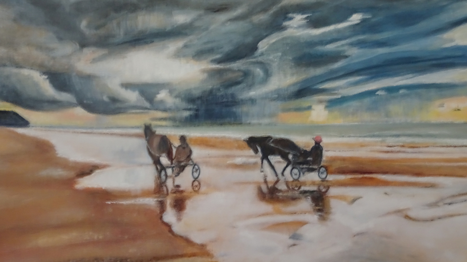 Au fil de l'eau - Exposition d'huiles sur toile d'Eliane Dussert