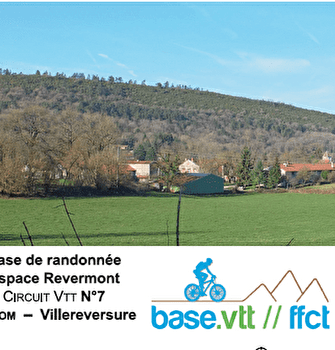 Circuit VTT n°7 (rouge) - Drom - Villereversure - SIMANDRE-SUR-SURAN