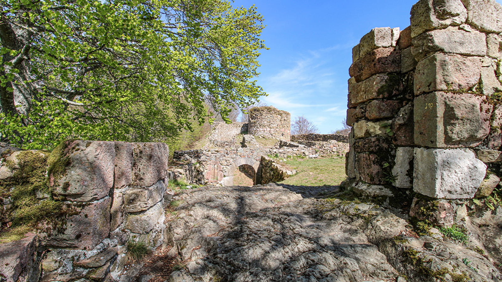 Château médiéval de Rougemont-le-Château