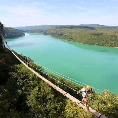 Via ferrata du Regardoir - lac de Vouglans