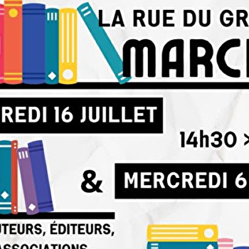 Les livres envahissent la rue du Grand Marché - CLAMECY