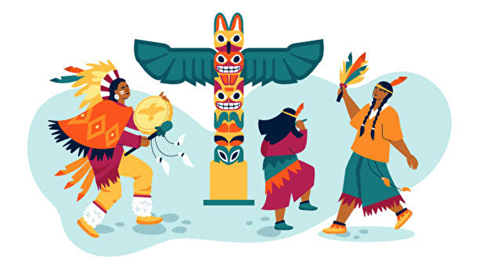 Atelier bricolage : Totems amérindiens