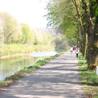 L'Eurovélo 6 autour de Baume les Dames